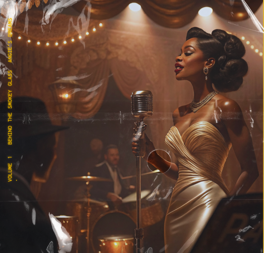 Behind the smokey glass