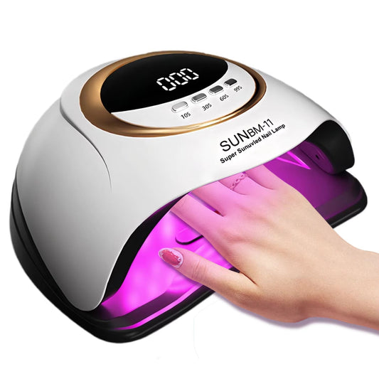 Professional UV LED Nail Lamp for Nails Gel Polish Fast Curing Dryer Drying Light Lamps with 45 Leds 4 Timer Setting